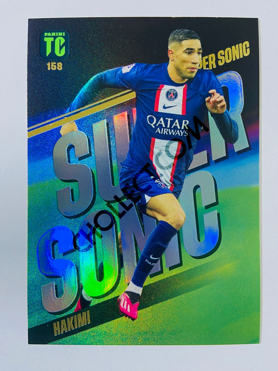 International Clubs Achraf Hakimi Signed Trading Cards