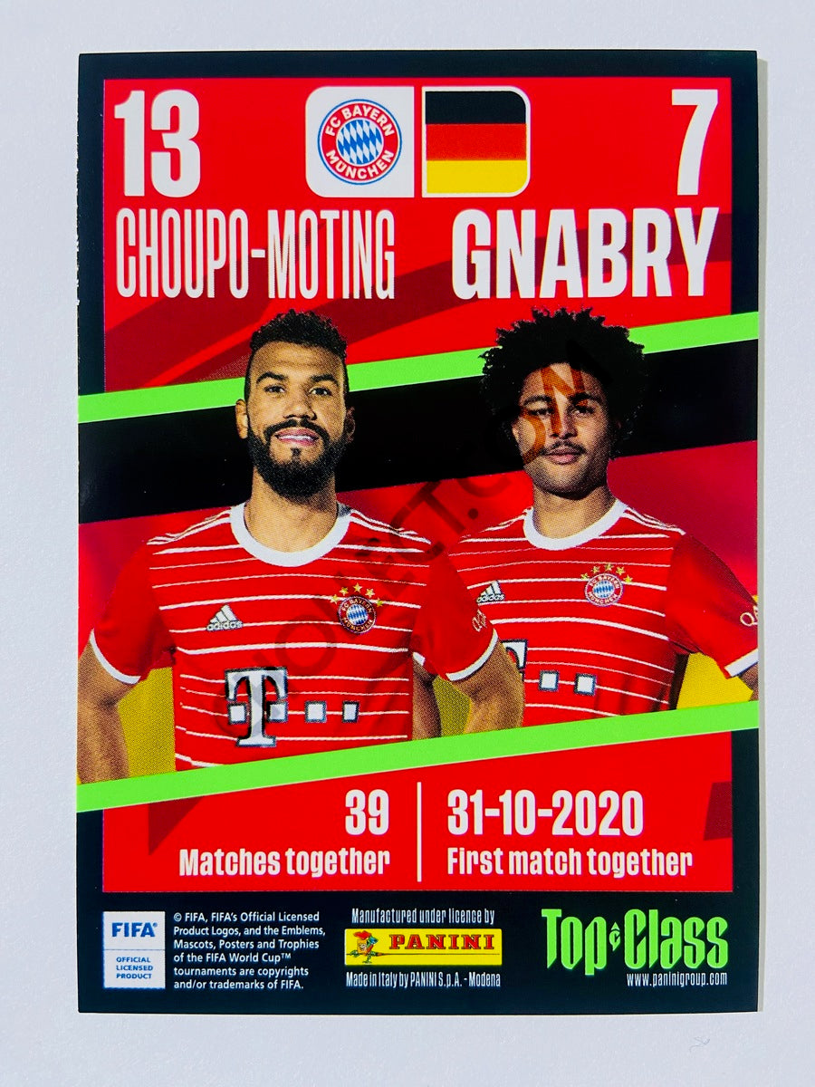 Eric Maxim Choupo-Moting / Serge Gnabry - FC Bayern München 2023 Panini Top Class Synergy #234