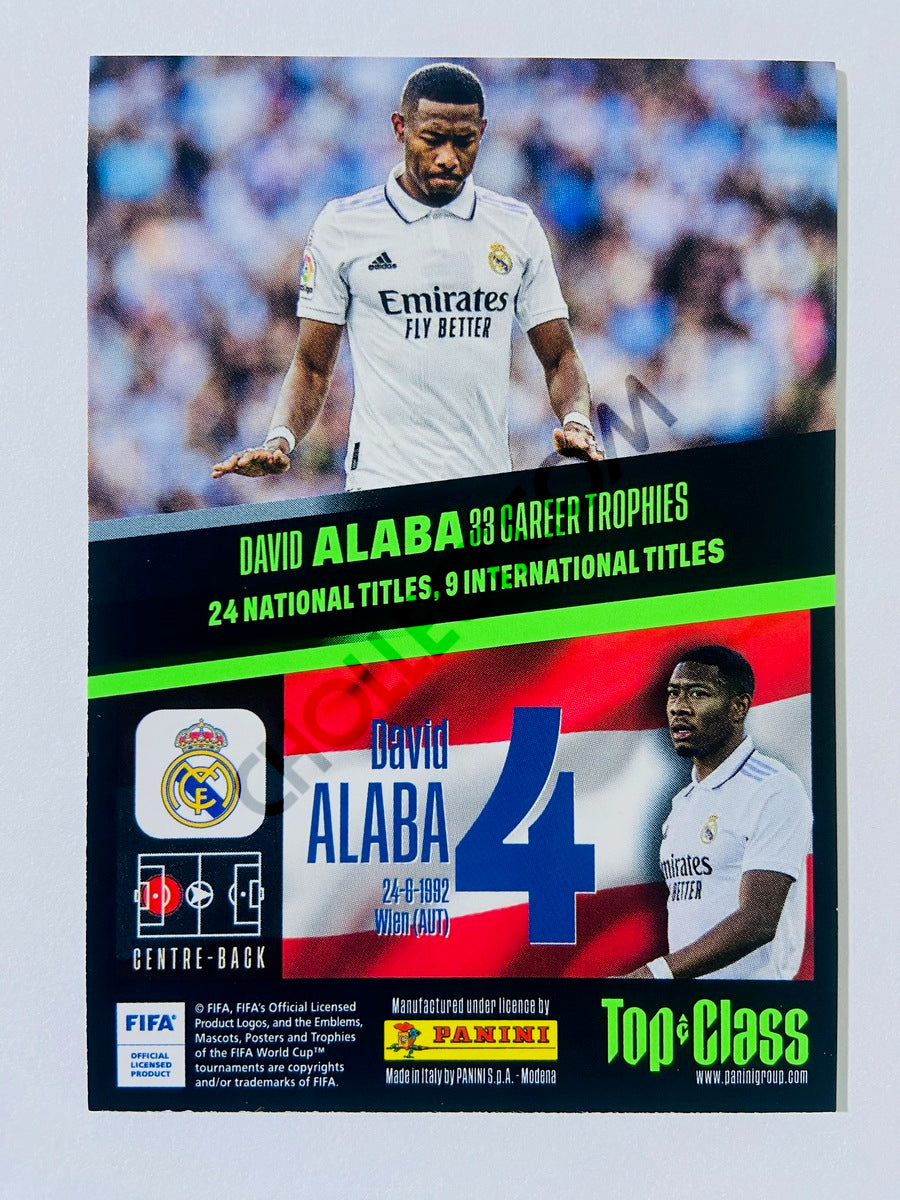 David Alaba - Real Madrid C.F. 2023 Panini Top Class Unbeatable #268