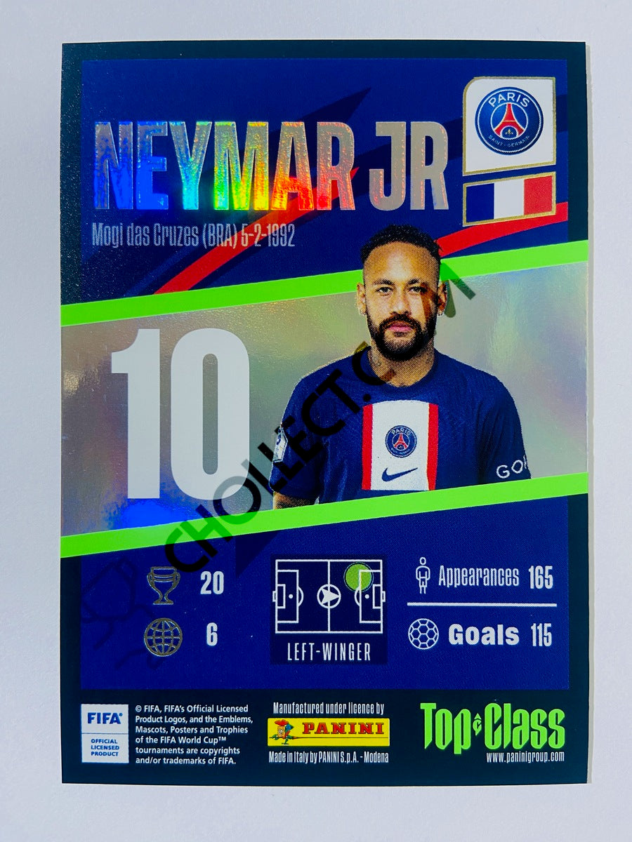 Neymar Jr - Paris Saint-Germain 2023 Panini Top Class Winner #196