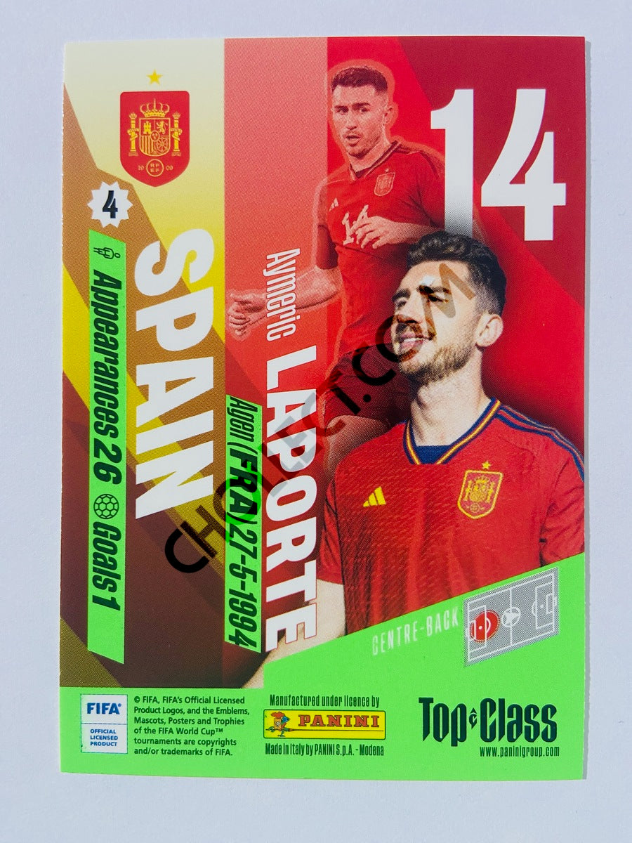Aymeric Laporte - Spain 2024 Panini Top Class #25