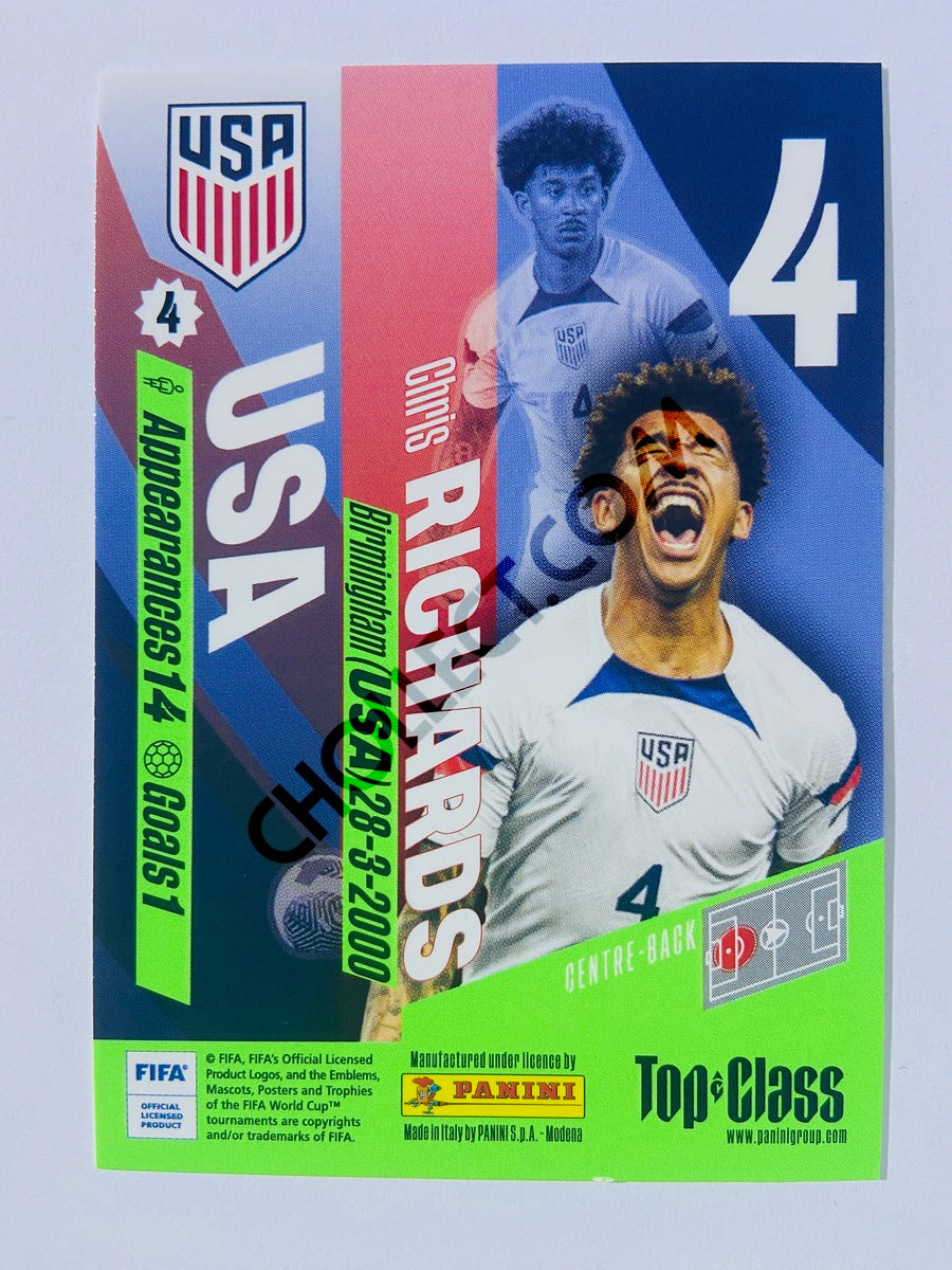 Chris Richards - USA 2024 Panini Top Class #27