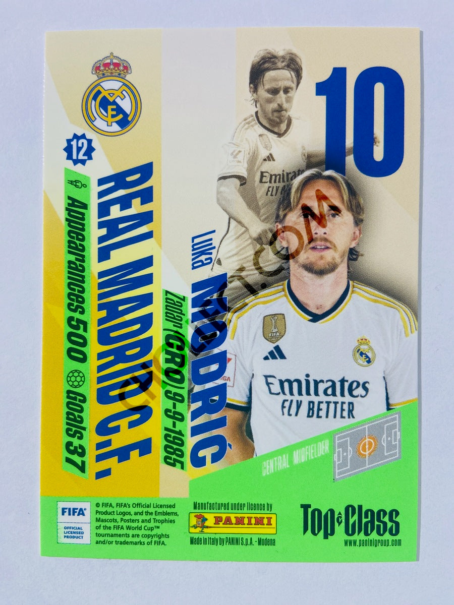 Luka Modric – Real Madrid 2024 Panini Top Class #50