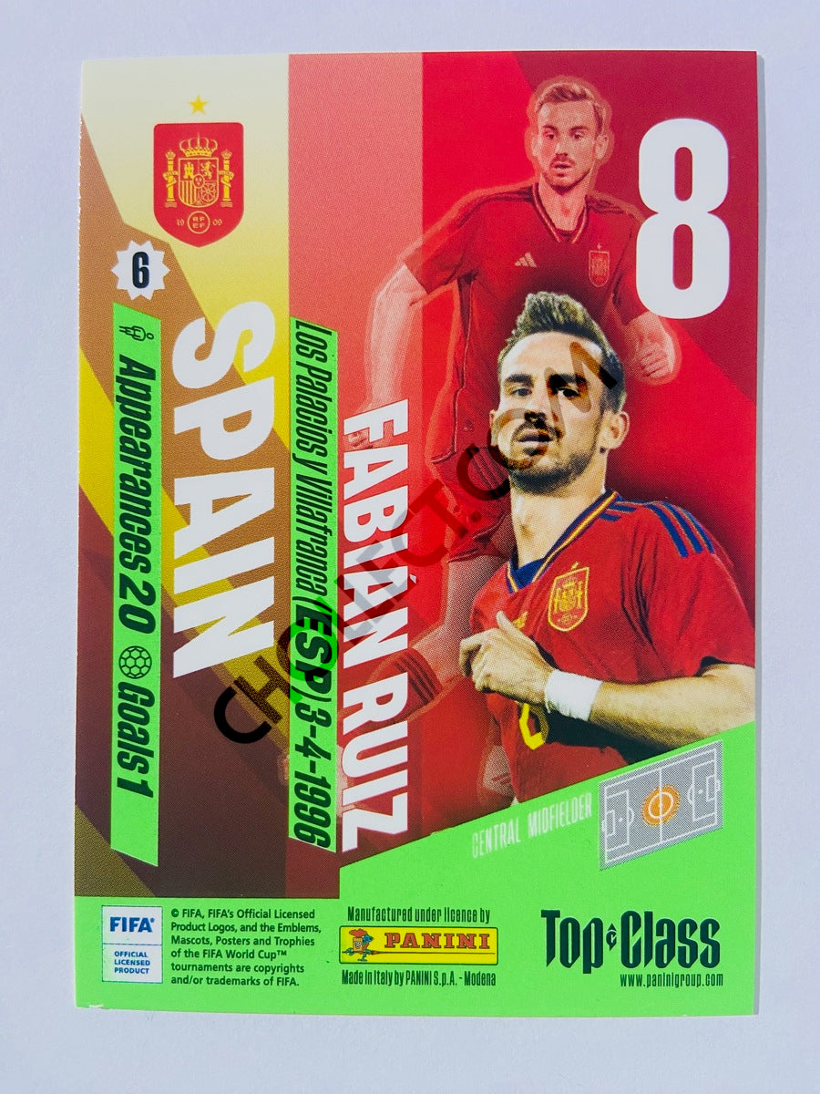 Fabian Ruiz - Spain 2024 Panini Top Class #61