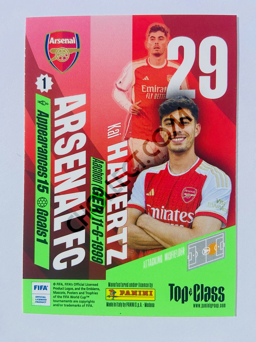 Kai Havertz – Arsenal FC 2024 Panini Top Class #64
