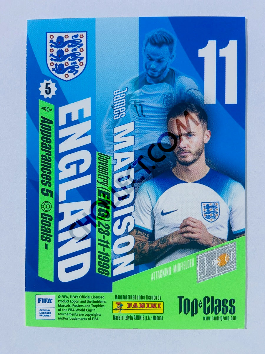 James Maddison - England 2024 Panini Top Class #73