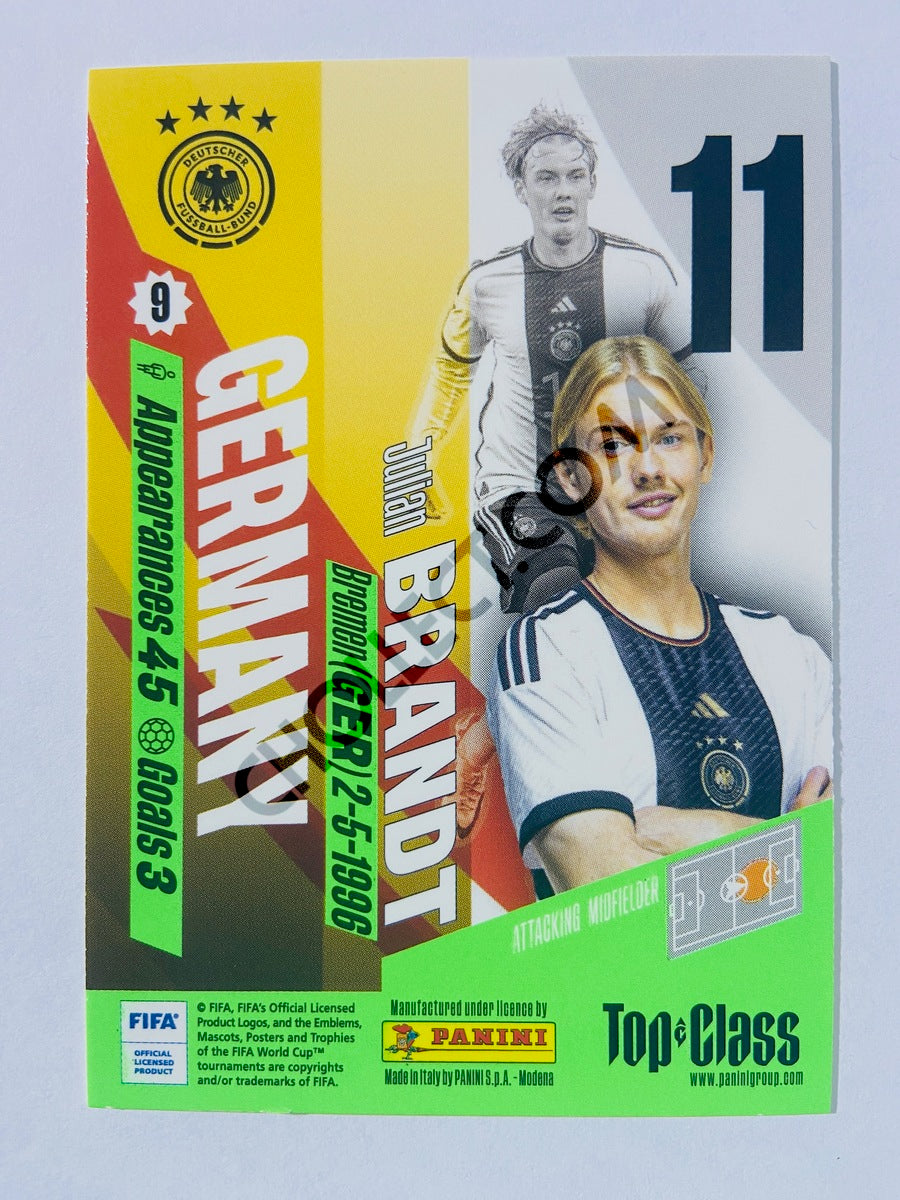 Julian Brandt - Germany 2024 Panini Top Class #76