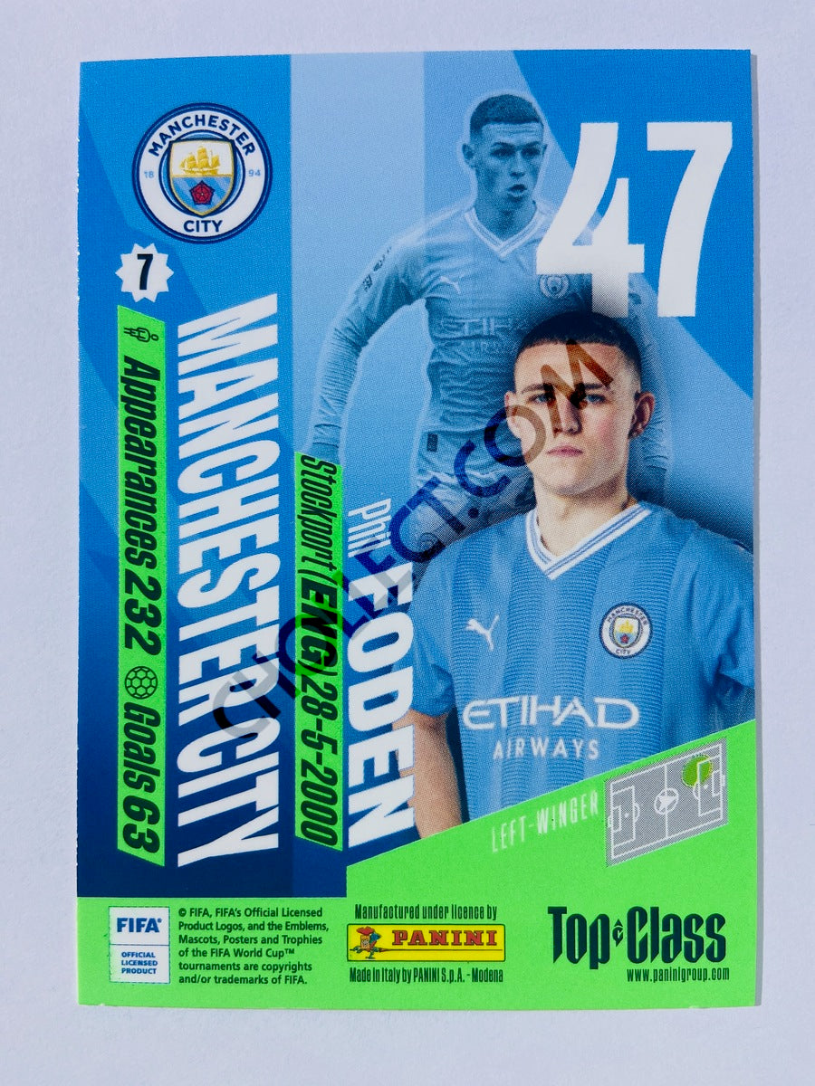 Phil Foden – Manchester City 2024 Panini Top Class #102