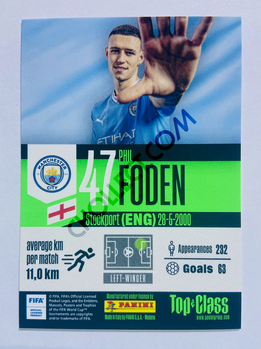 Phil Foden – Manchester City 2024 Panini Top Class Electric #140