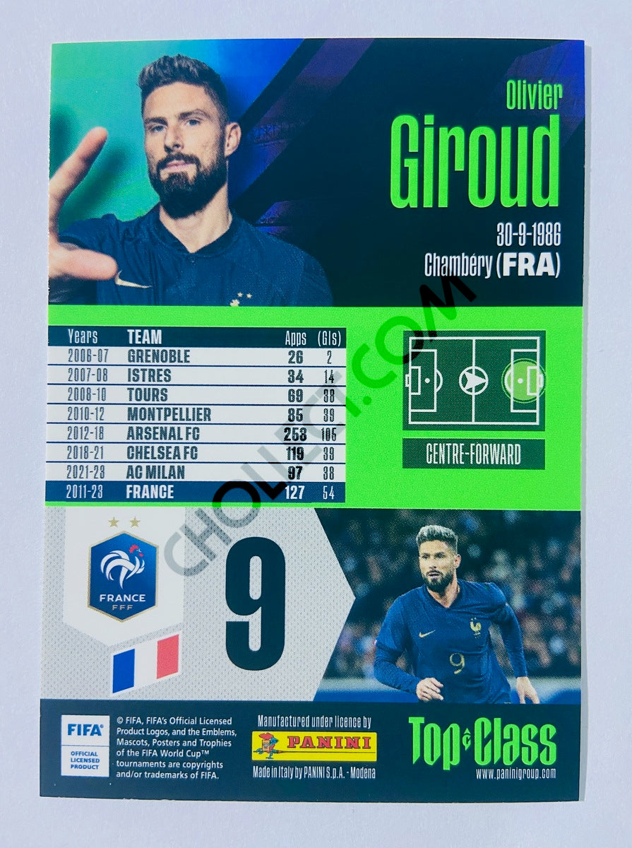 Olivier Giroud - France 2024 Panini Top Class Master Class #245