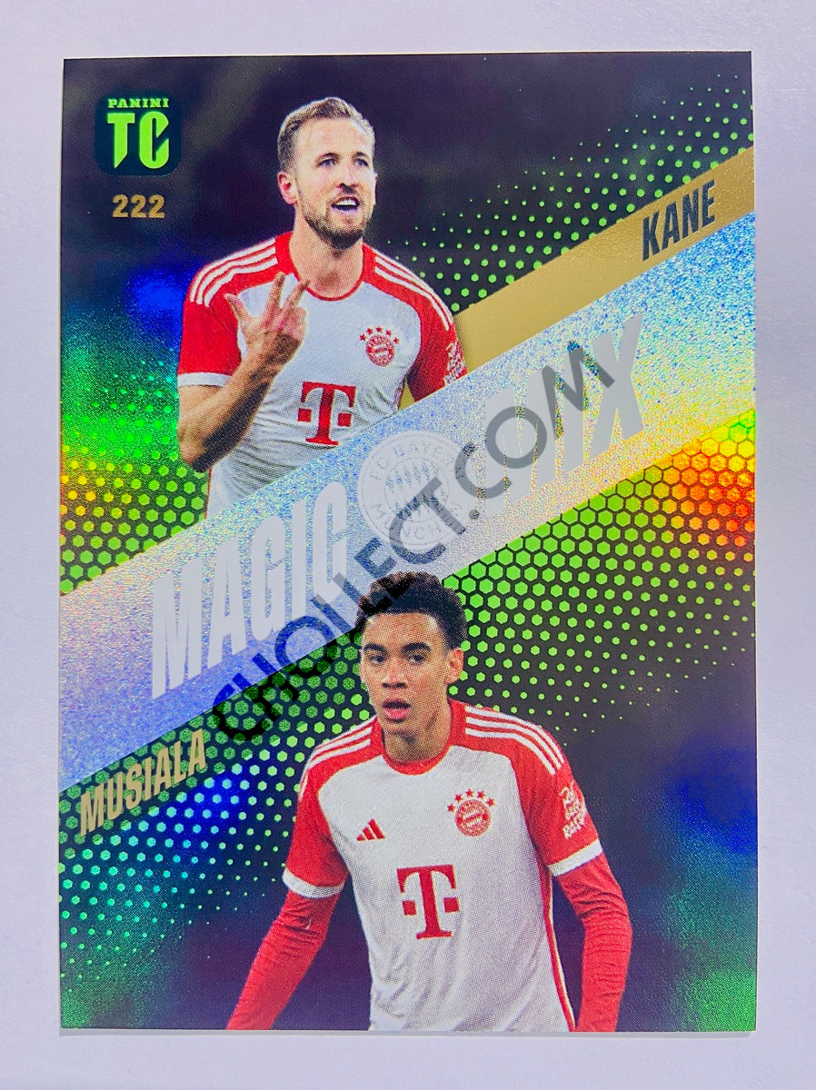 Harry Kane / Jamal Musiala – FC Bayern München 2024 Panini Top Class Magic Mix #222