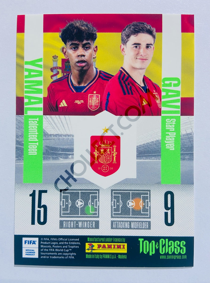 Lamine Yamal / Gavi - Spain 2024 Panini Top Class Magic Mix #233