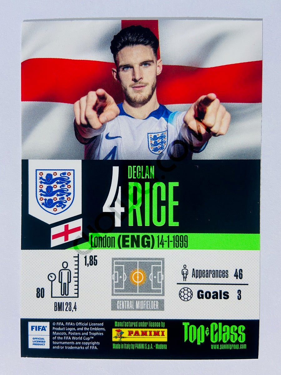 Declan Rice - England 2024 Panini Top Class Max Power #172