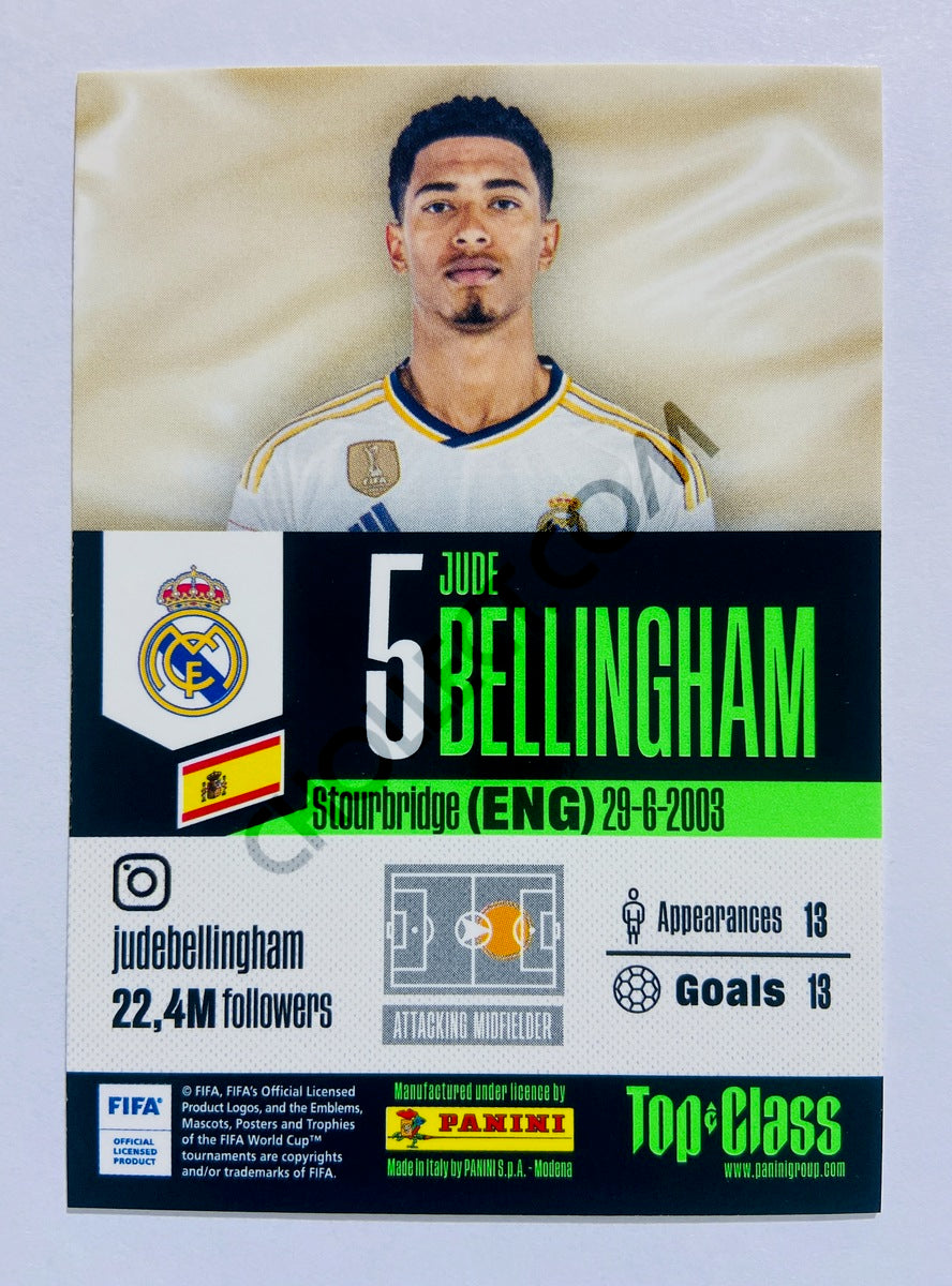 Jude Bellingham – Real Madrid 2024 Panini Top Class Rainbow Master #205