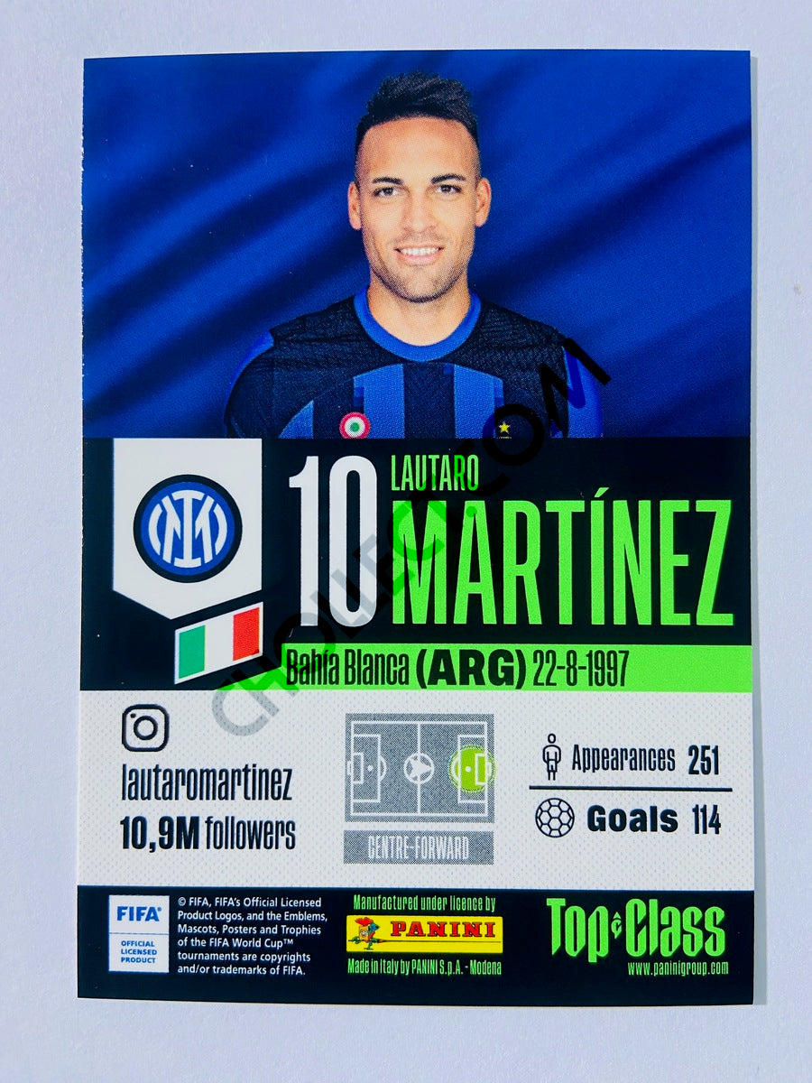 Lautaro Martinez – FC Internazionale Milano 2024 Panini Top Class Rainbow Master #208