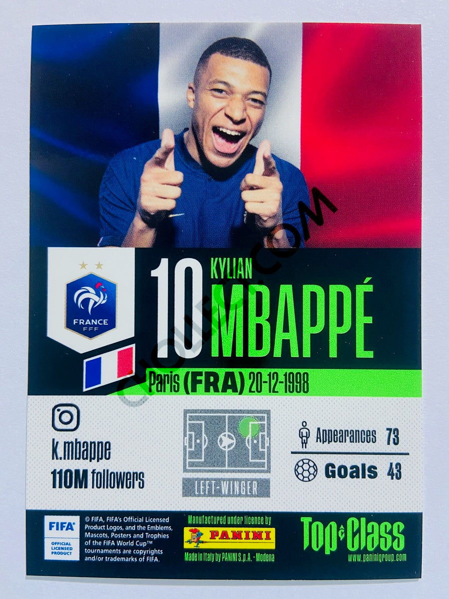 Kylian Mbappe - France 2024 Panini Top Class Rainbow Master #211
