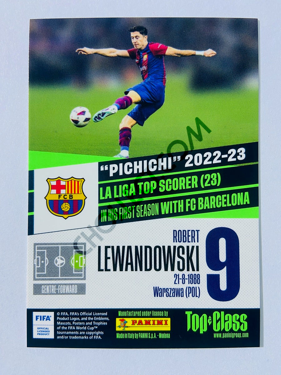 Robert Lewandowski – FC Barcelona 2024 Panini Top Class Unbeatable #263