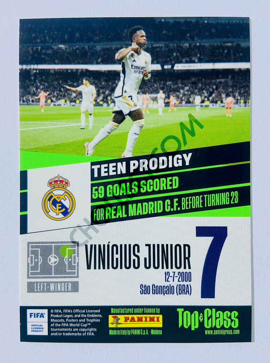 Vinicius Junior – Real Madrid 2024 Panini Top Class Unbeatable #264
