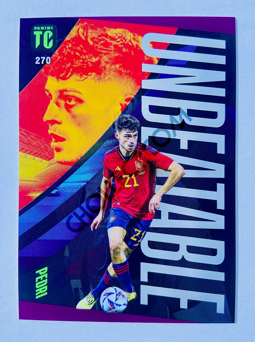 Pedri – Spain 2024 Panini Top Class Unbeatable #270