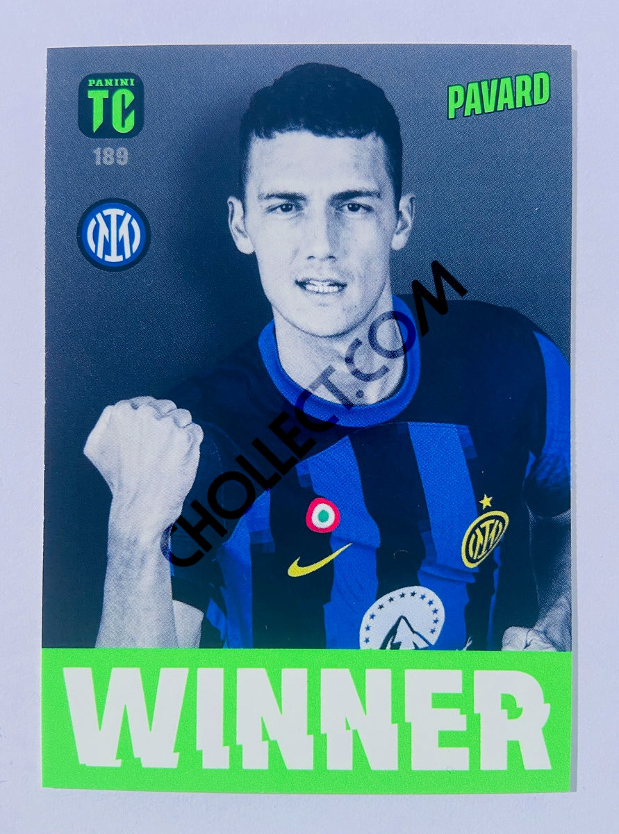 Benjamin Pavard – FC Internationale Milano 2024 Panini Top Class Winner #189
