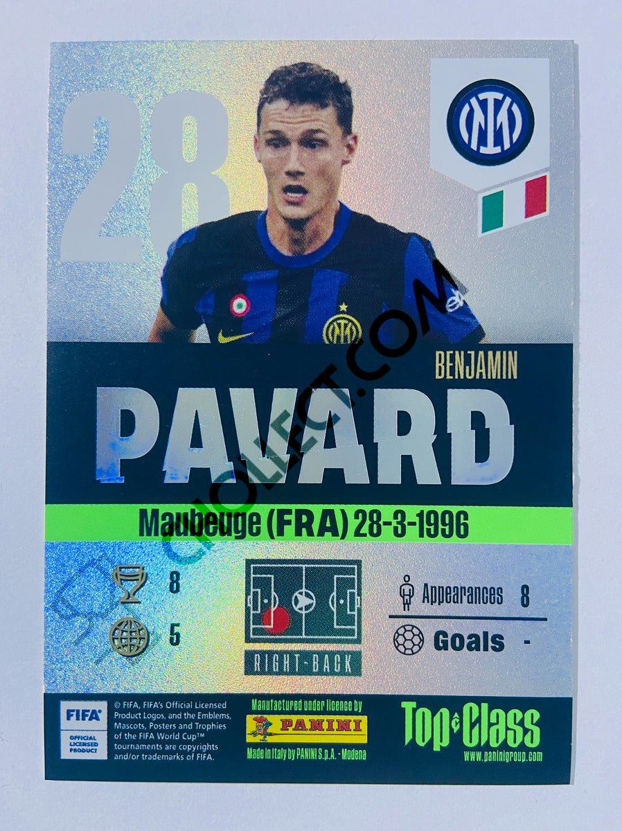 Benjamin Pavard – FC Internationale Milano 2024 Panini Top Class Winner #189