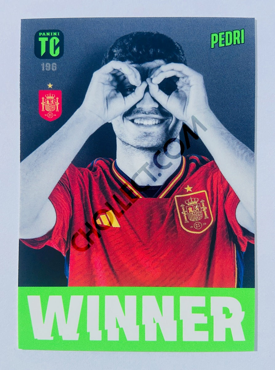 Pedri - Spain 2024 Panini Top Class Winner #196