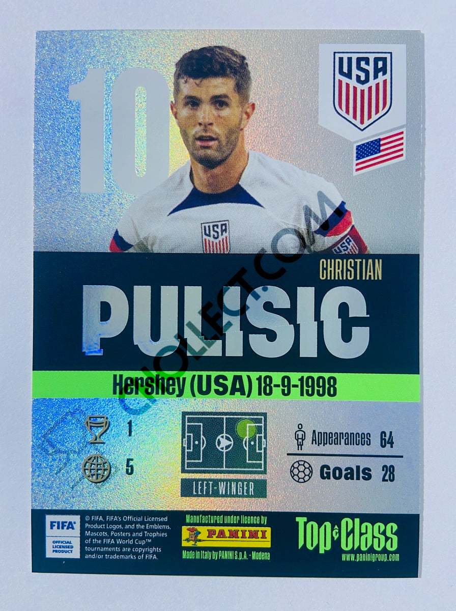 Christian Pulisic – USA 2024 Panini Top Class Winner #198