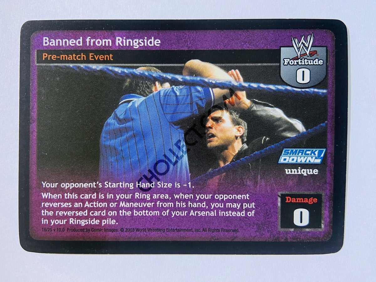 Banned from Ringside (Foil, Ultra Rare)