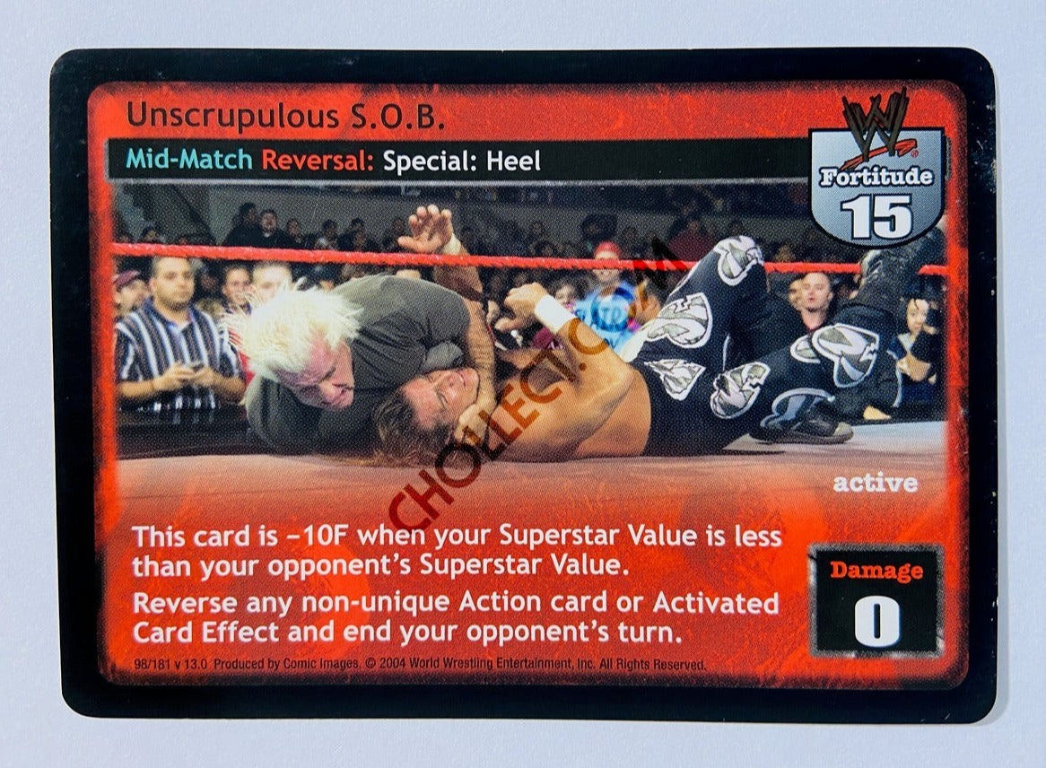 Unscrupulous S.O.B. (Rare)