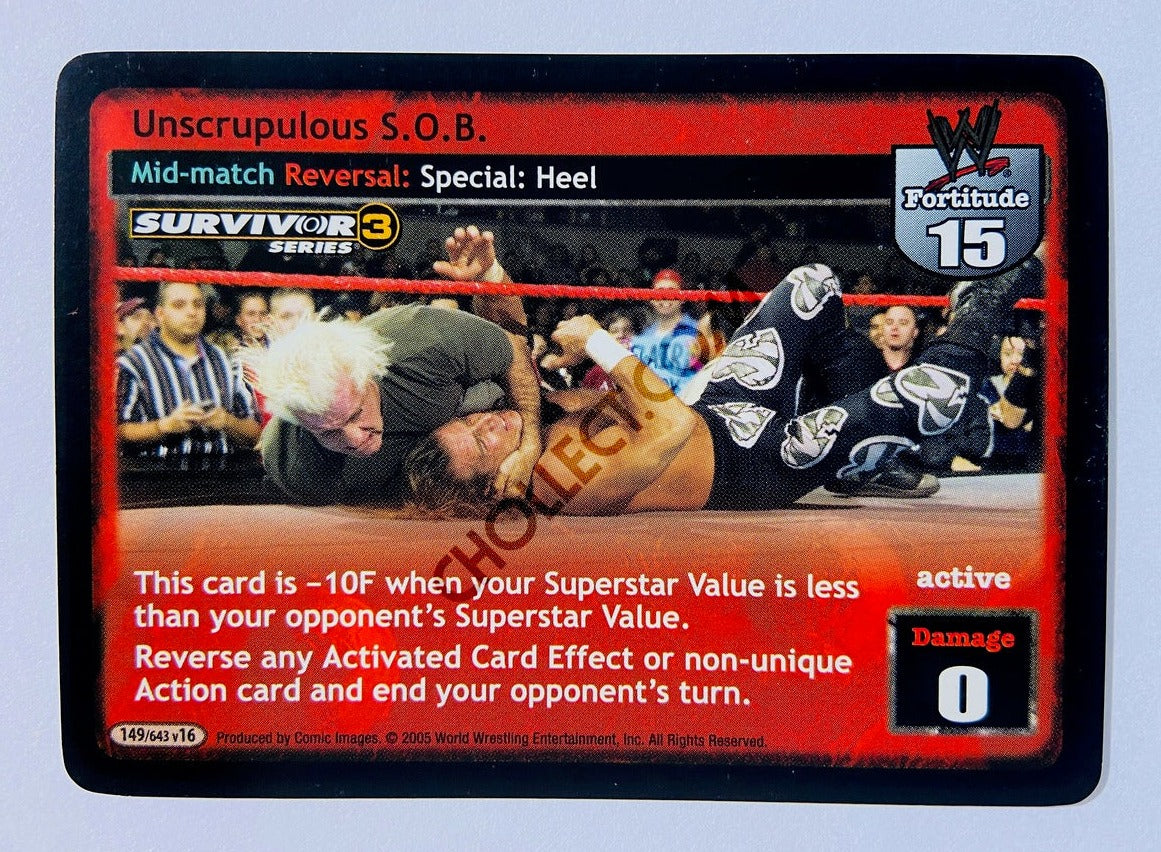 Unscrupulous S.O.B. (SS3, Rare)