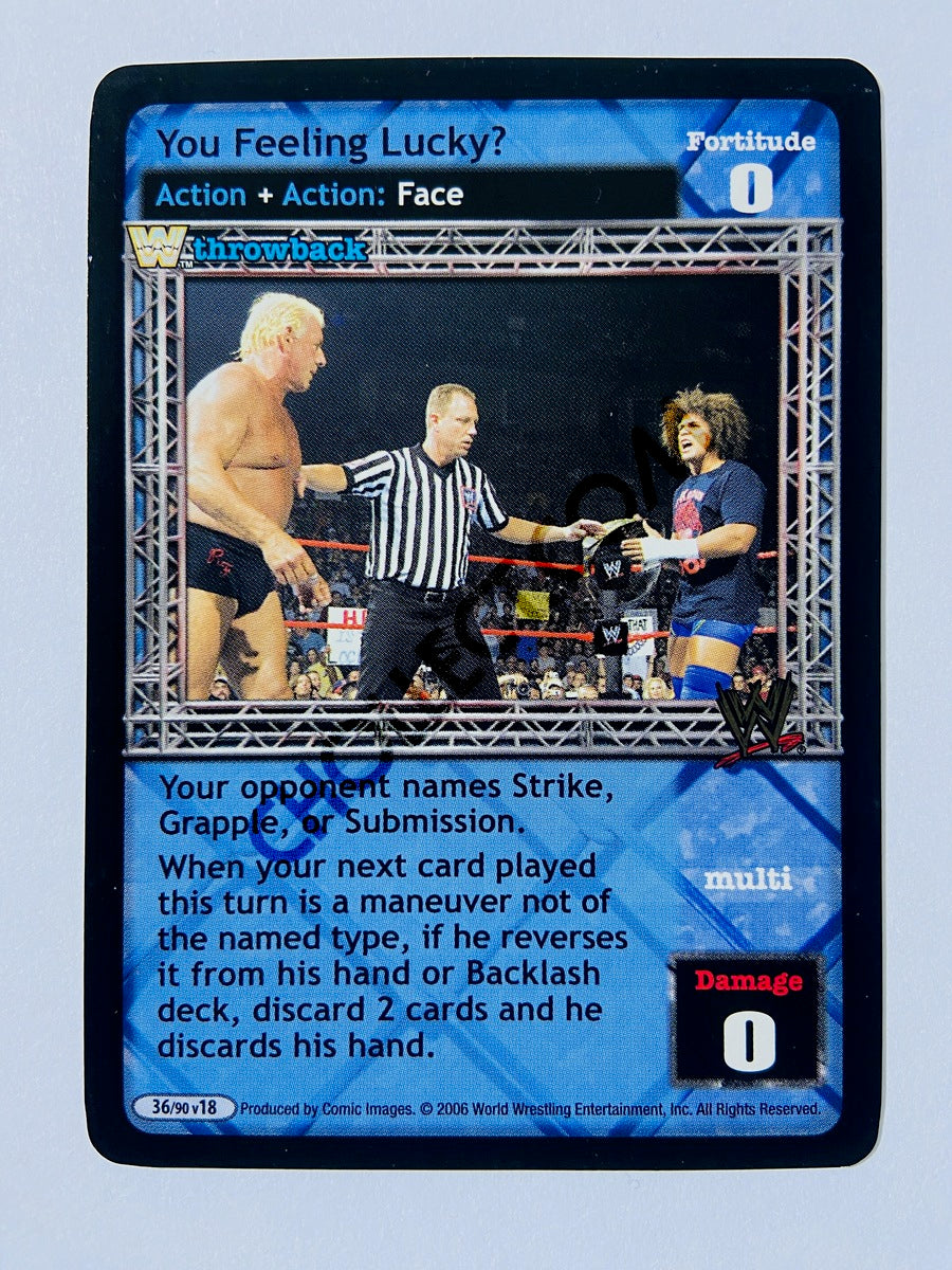 You Feeling Lucky? (Throwback, Rare)