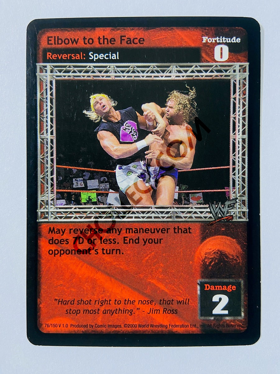 Elbow to the Face (WWF)