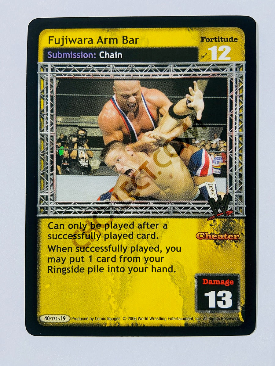 Fujiwara Arm Bar (Rare)