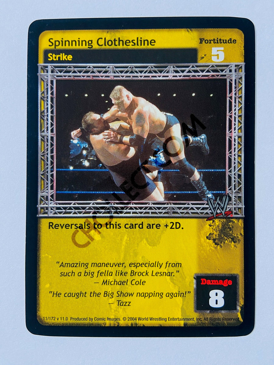 Spinning Clothesline
