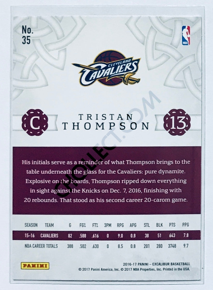 Tristan Thompson - Cleveland Cavaliers 2016-17 Panini Excalibur #35