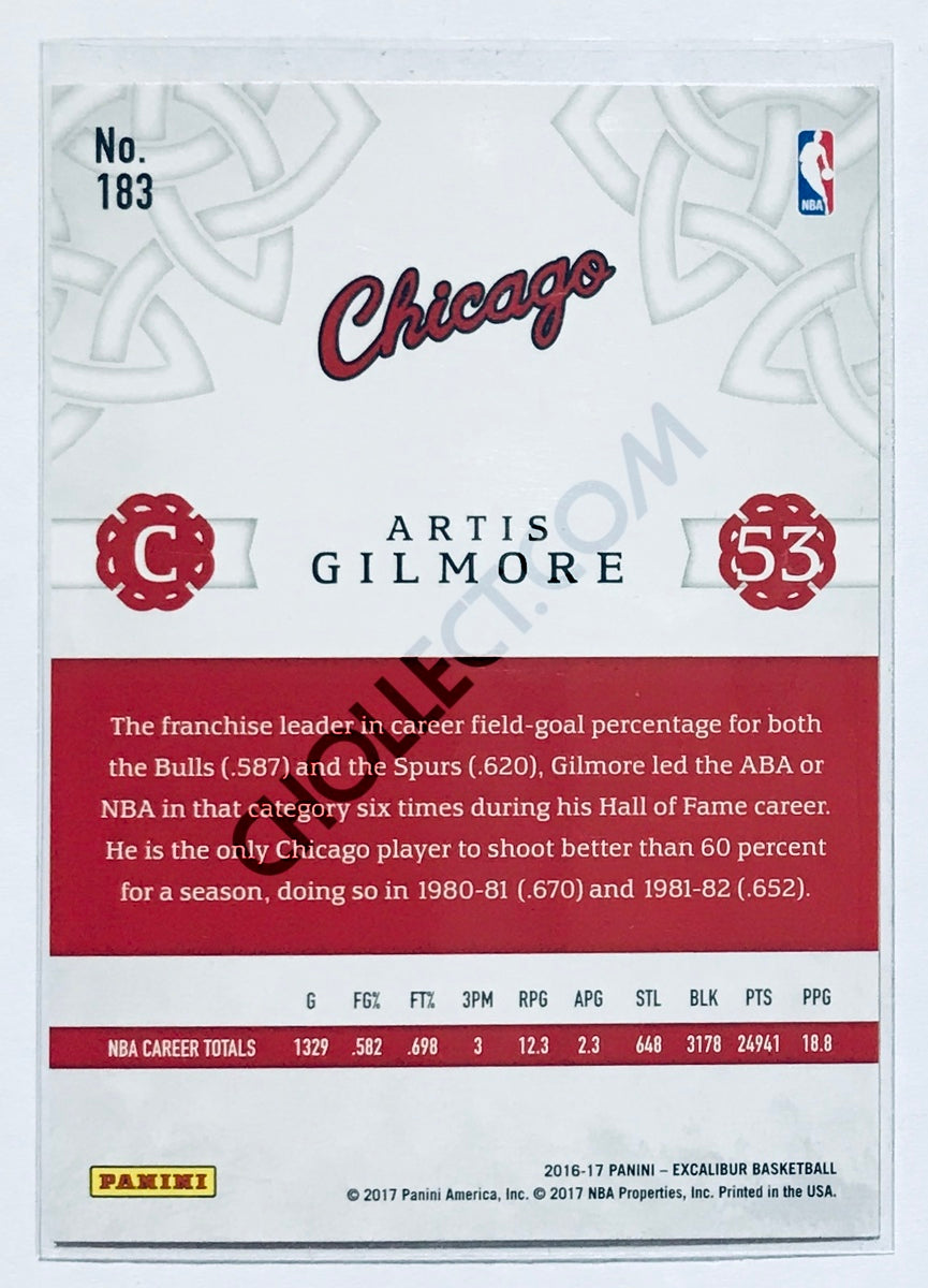 Artis Gilmore - Chicago Bulls 2016-17 Panini Excalibur #183
