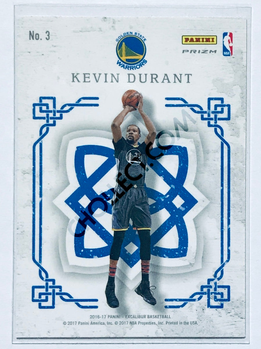 Kevin Durant - Golden State Warriors 2016-17 Panini Excalibur Crusade Insert #3