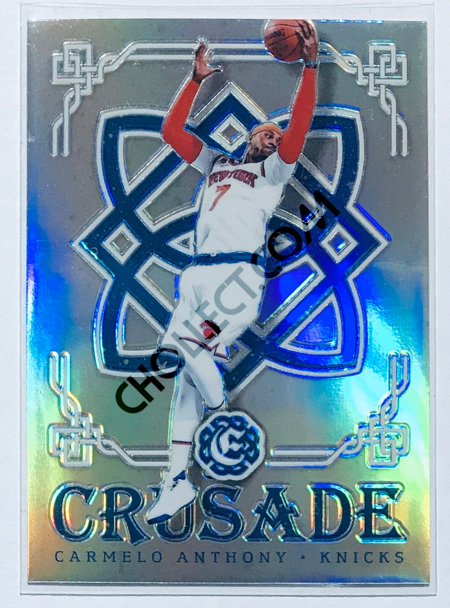 Carmelo Anthony - New York Knicks 2016-17 Panini Excalibur Crusade Insert #19