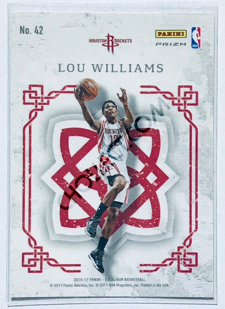 Lou Williams - Houston Rockets 2016-17 Panini Excalibur Crusade Insert #42