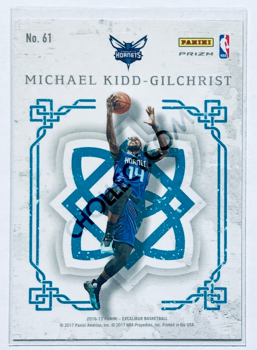 Michael Kidd-Gilchrist - Charlotte Hornets 2016-17 Panini Excalibur Crusade Insert #61