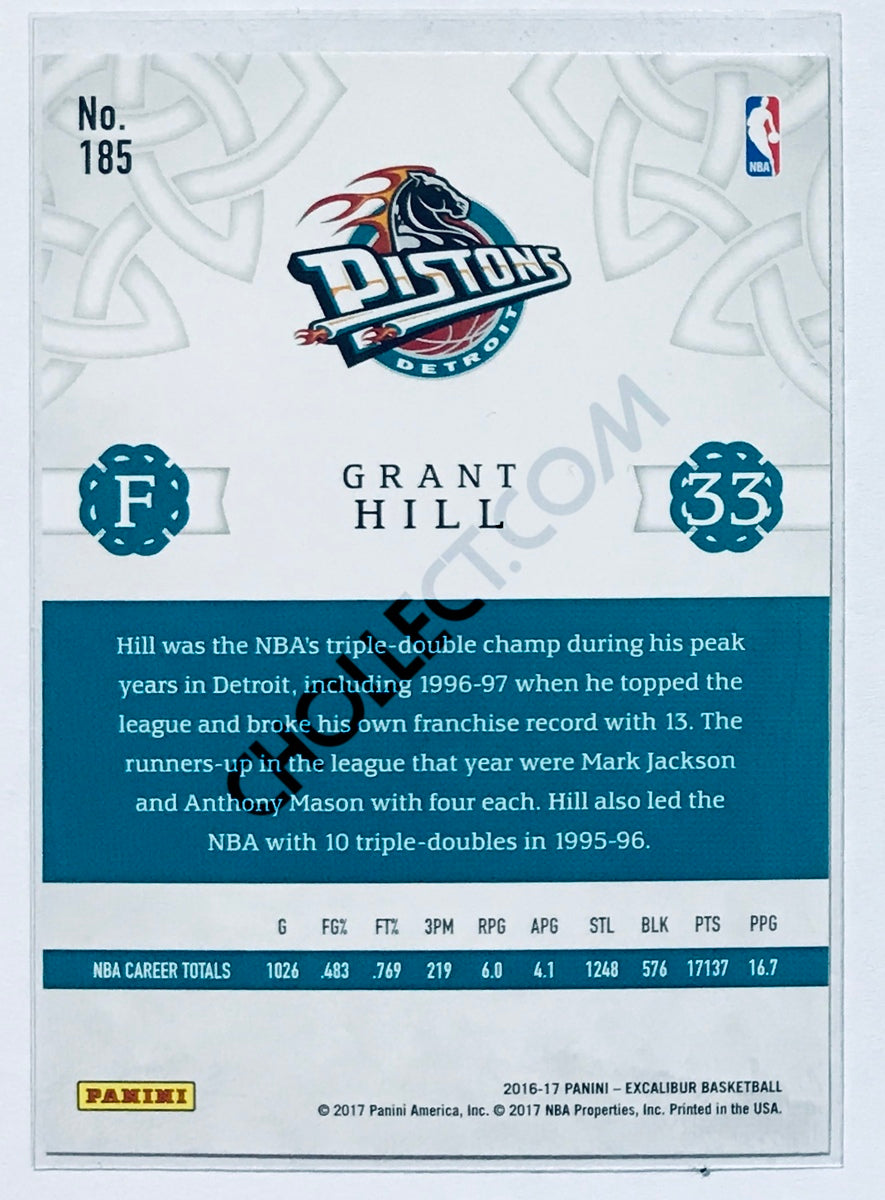 Grant Hill - Detroit Pistons 2016-17 Panini Excalibur Lord Parallel #185