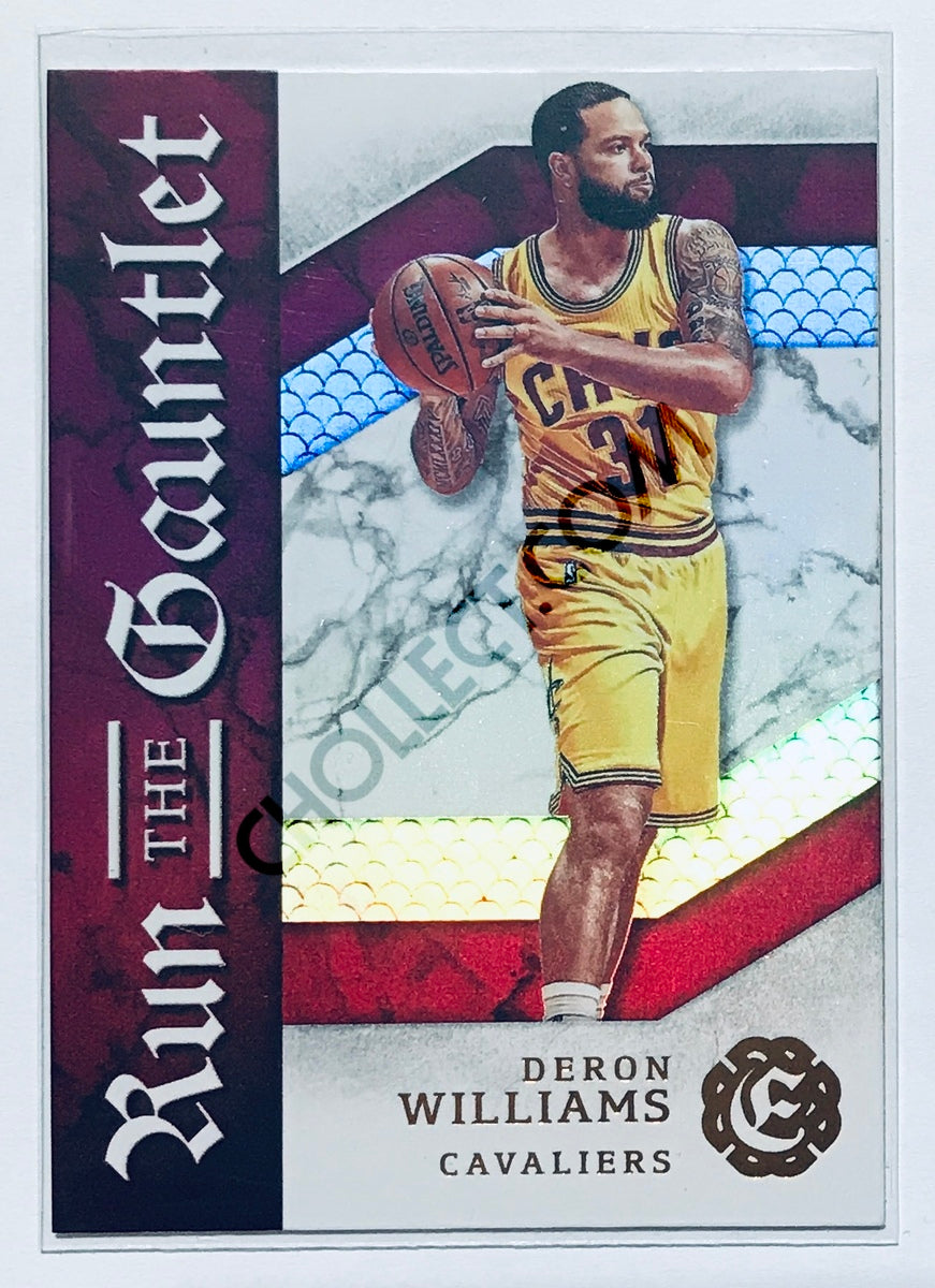 Deron Williams - Cleveland Cavaliers 2016-17 Panini Excalibur Run The Gauntlet Insert #9