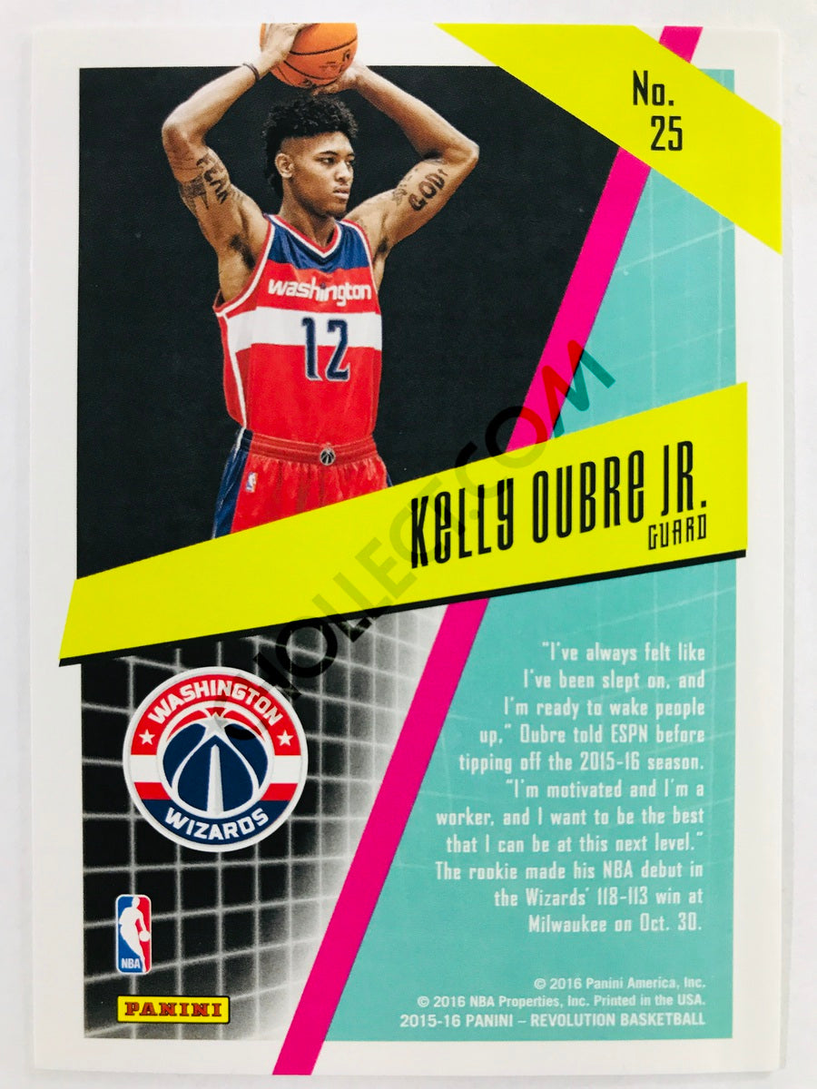 Kelly Oubre Jr. - Washington Wizards 2015-16 Panini Rookie Revolution RC Rookie #25