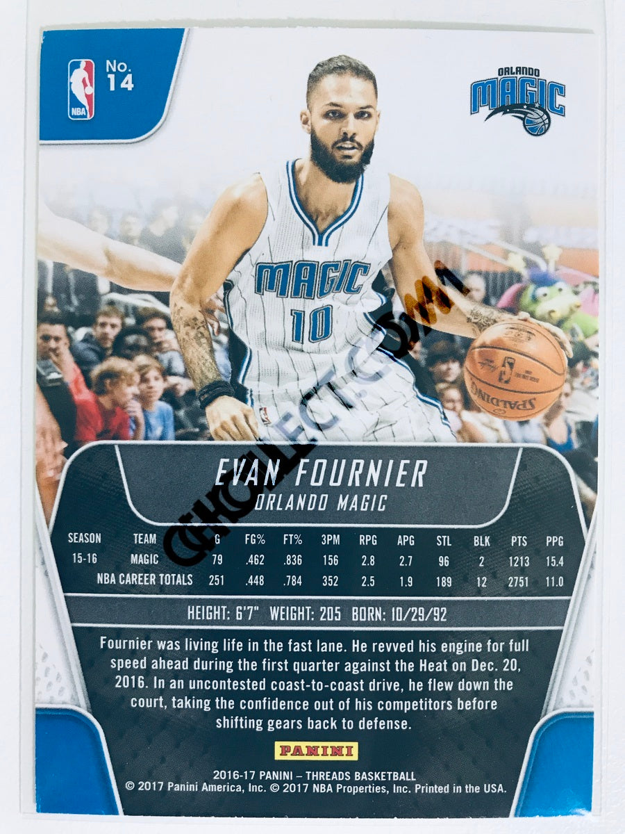 Evan Fournier - Orlando Magic 2016-17 Panini Threads #14