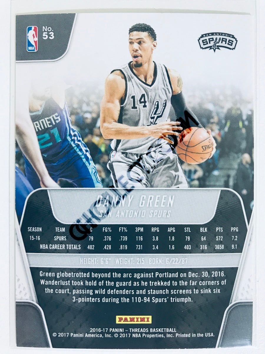 Danny Green - San Antonio Spurs 2016-17 Panini Threads #53