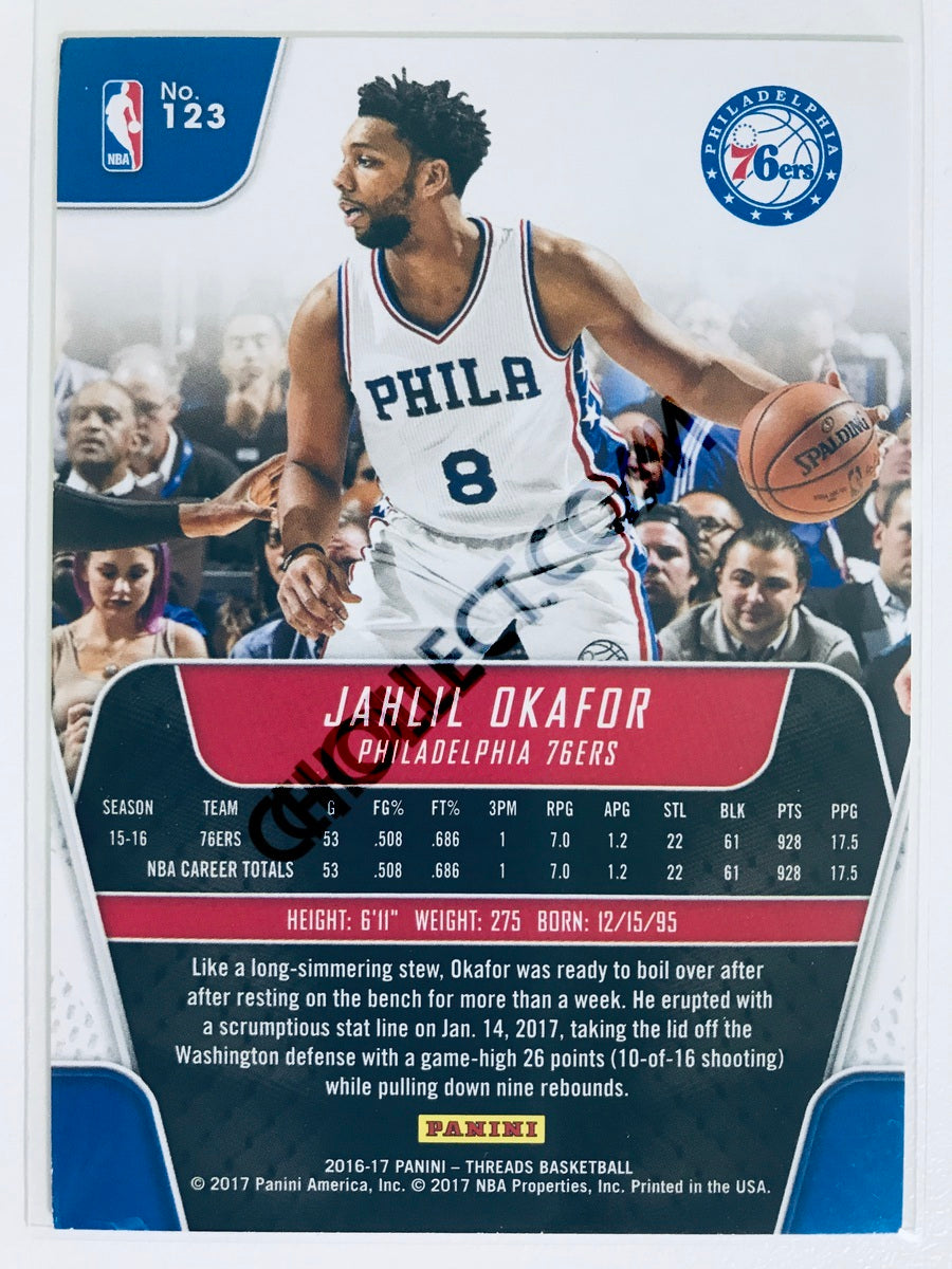 Jahlil Okafor - Philadelphia 76ers 2016-17 Panini Threads #123
