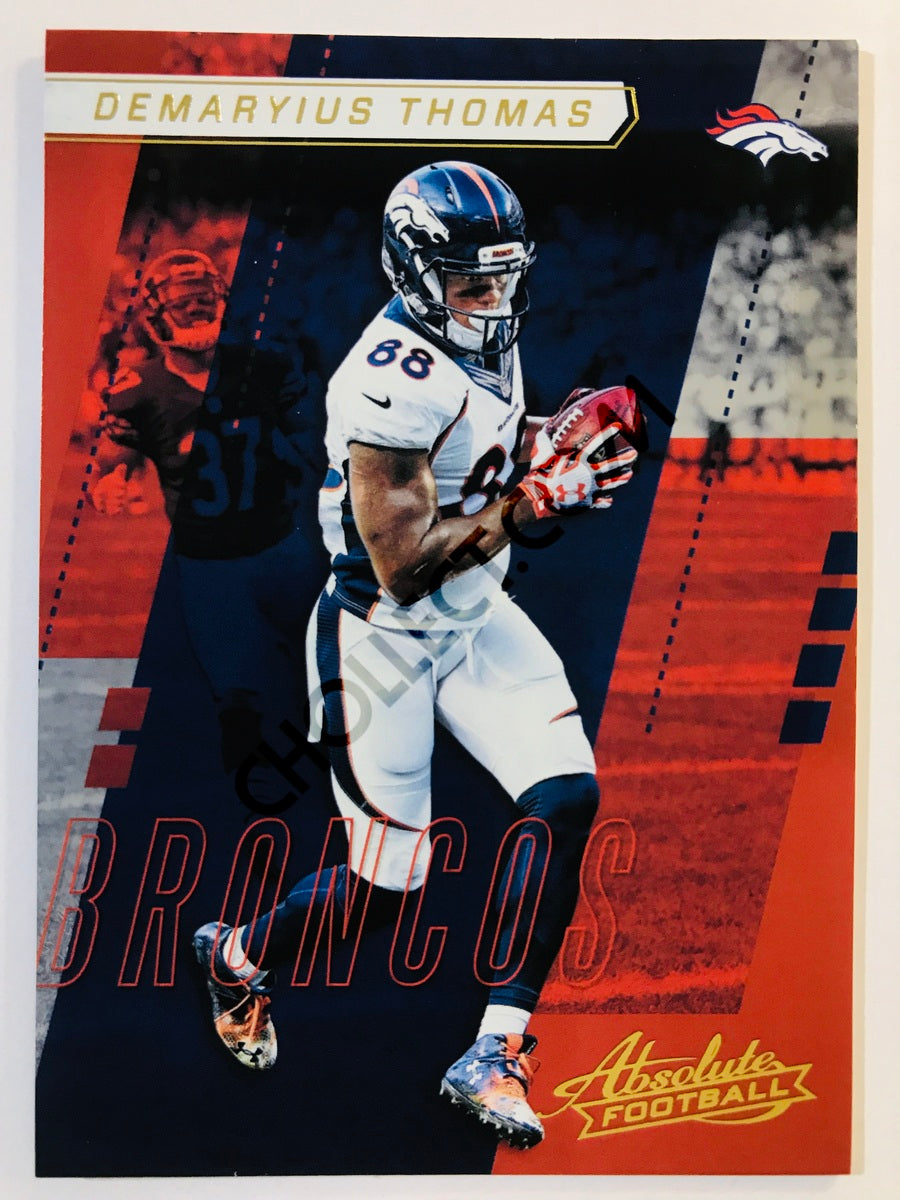 Sold at Auction: Jersey Card - Demaryius Thomas 2017 Panini