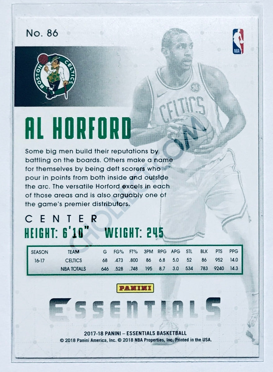 Al Horford - Boston Celtics 2017-18 Panini Essentials #86