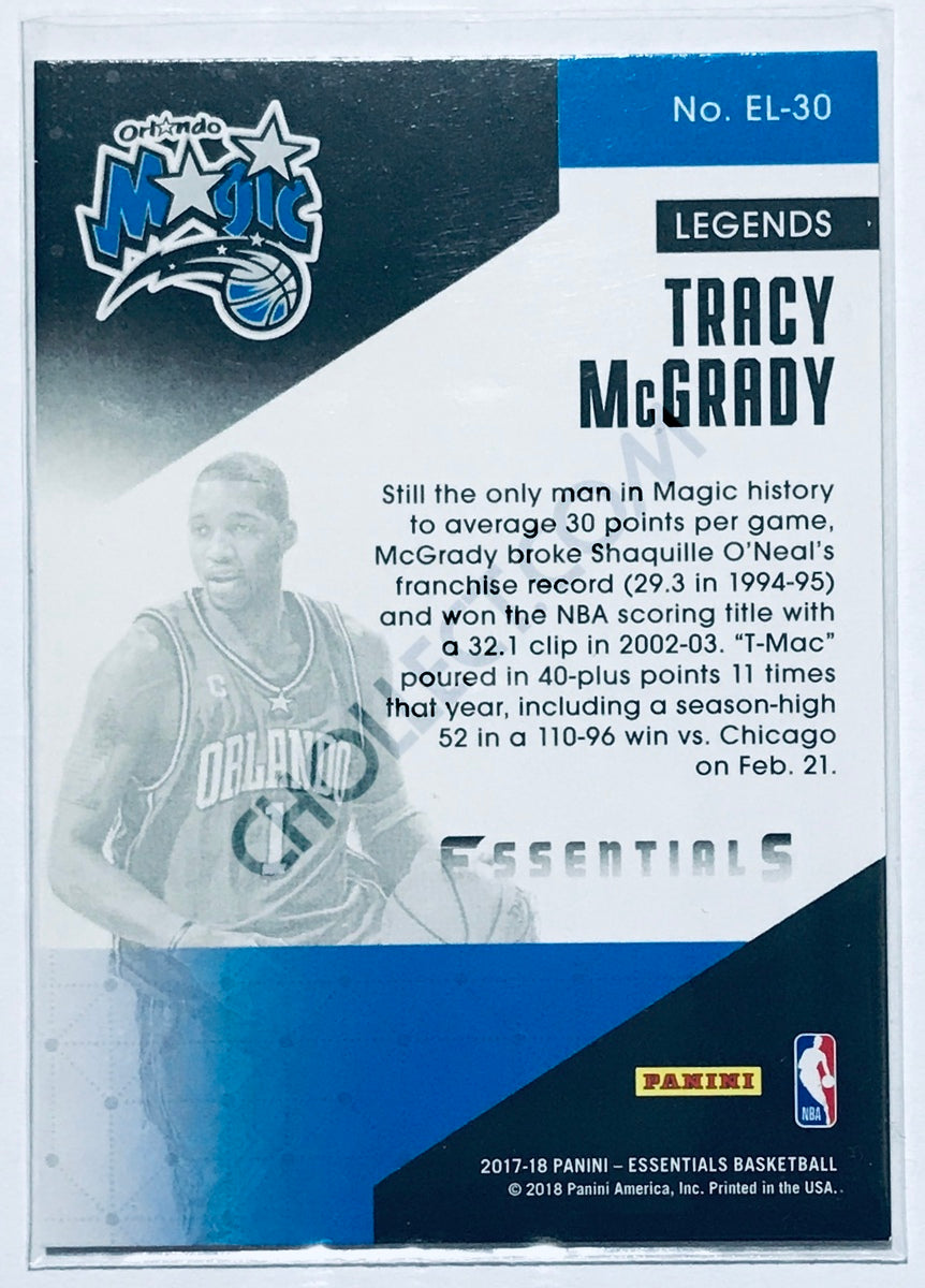 Tracy McGrady - Orlando Magic 2017-18 Panini Essentials Legends #30