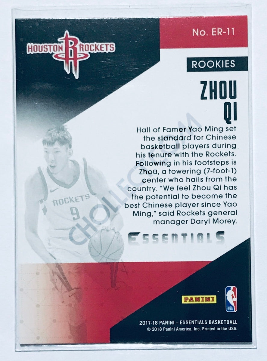 Zhou Qi - Houston Rockets 2017-18 Panini Essentials Rookies #11